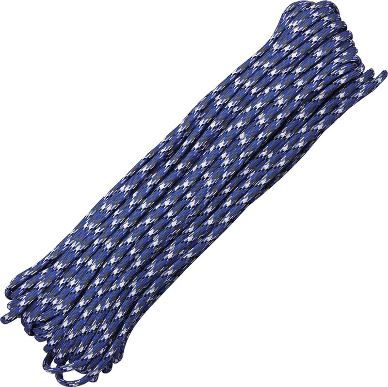 Marbles - Dây Paracord 550lbs cuộn 30m màu Blue Camo