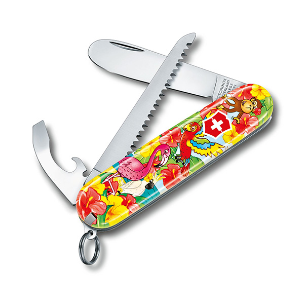 Dụng Cụ Đa Năng Victorinox - 84mm - MY FIRST VICTORINOX COLORFUL - Parrot Edition