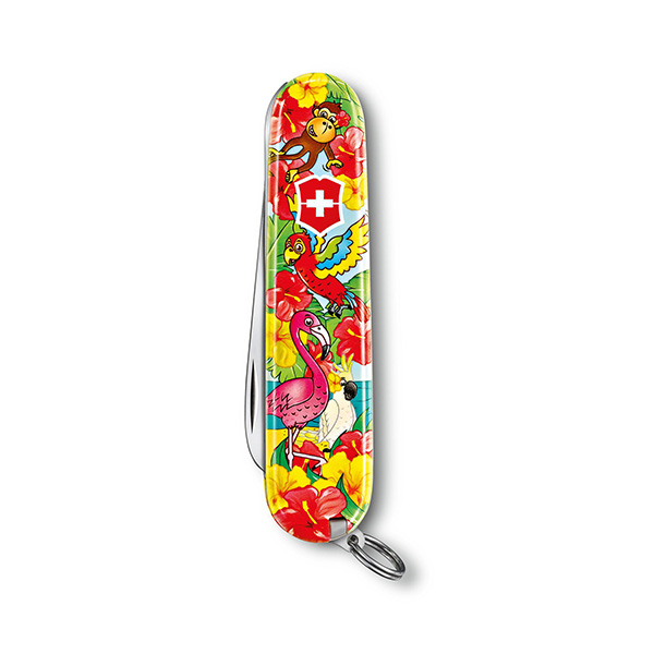 Dụng Cụ Đa Năng Victorinox - 84mm - MY FIRST VICTORINOX COLORFUL - Parrot Edition