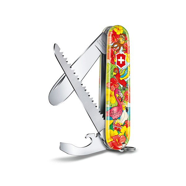 Dụng Cụ Đa Năng Victorinox - 84mm - MY FIRST VICTORINOX COLORFUL - Parrot Edition