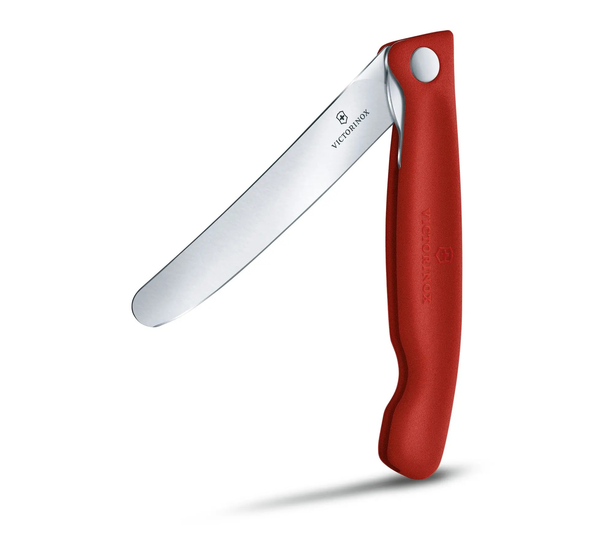 Victorinox - Dao bếp Swiss Classic Foldable Paring Knife màu Đỏ (Lưỡi thẳng, 11cm)