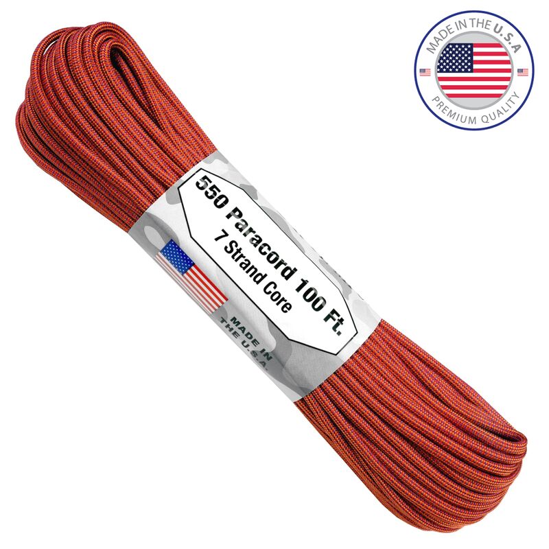 Atwood Rope - Dây Paracord 550lbs cuộn 30m màu Molten
