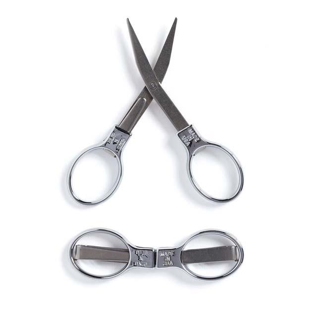 Slip-N-Snip - Kéo gấp Folding Scissors màu xám bạc