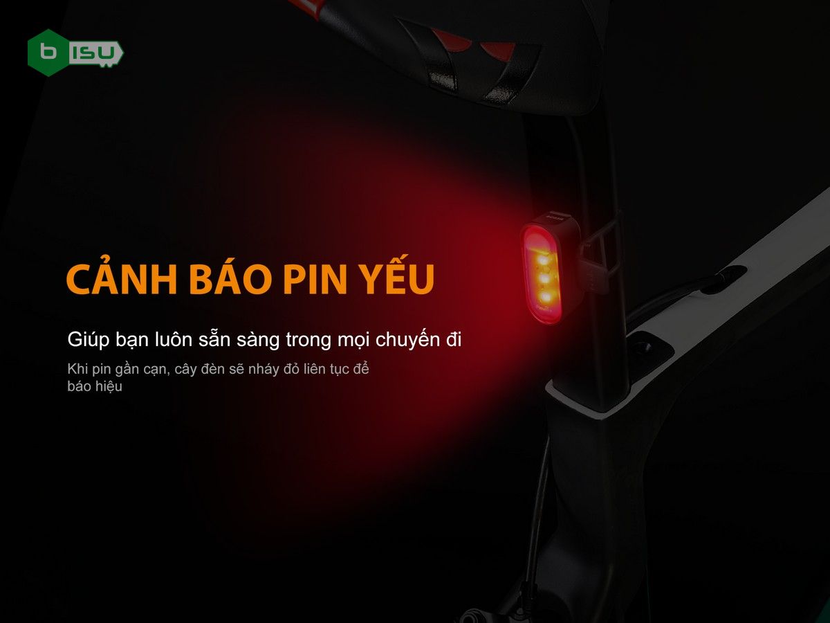 Đèn pin xe đạp FENIX BC05R (10 Lumens)