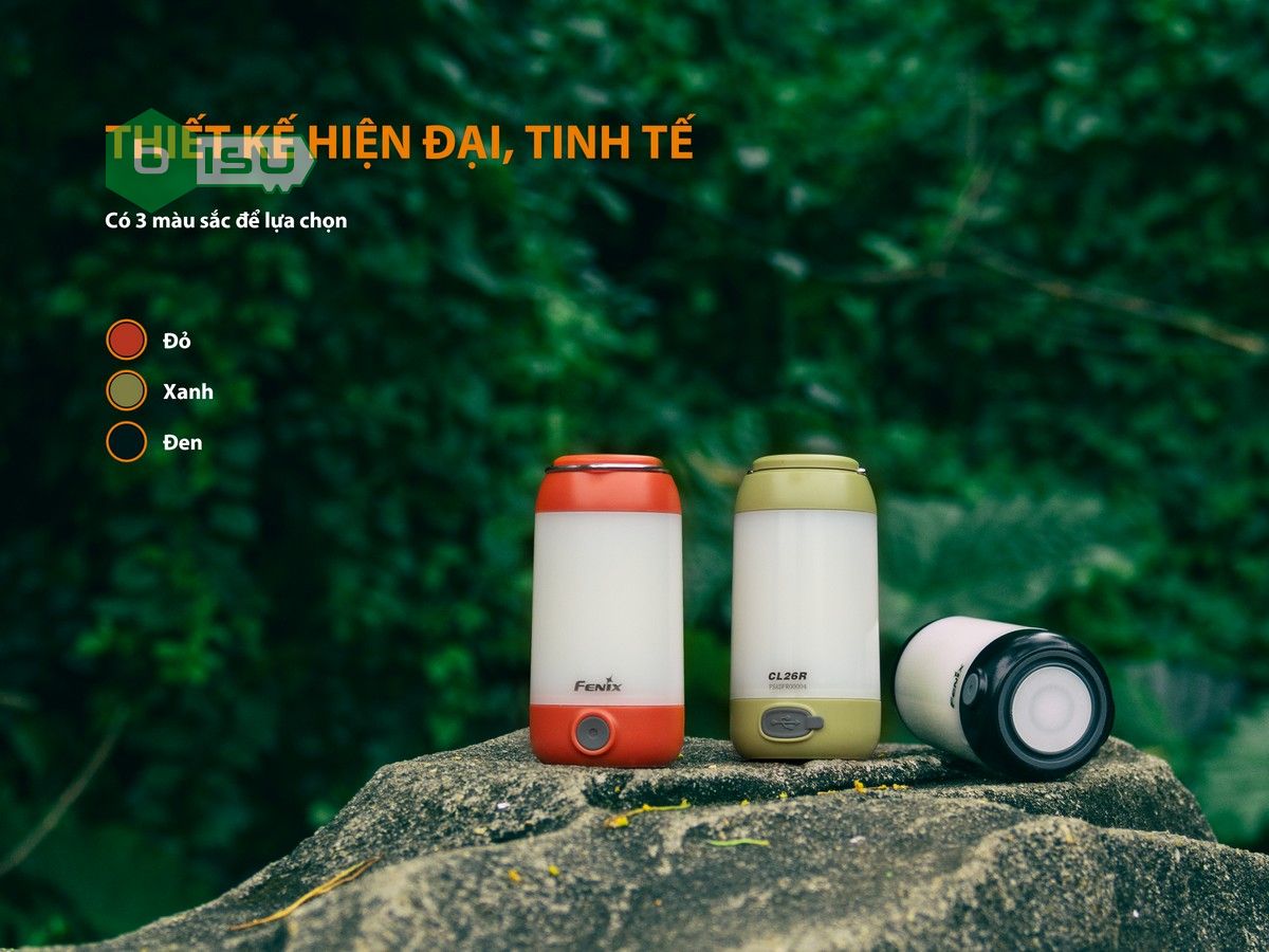 Đèn pin cắm trại FENIX CL26R (400 Lumens) Nhiều màu