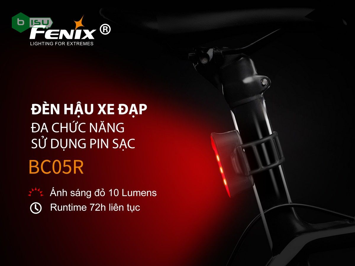 Đèn pin xe đạp FENIX BC05R (10 Lumens)