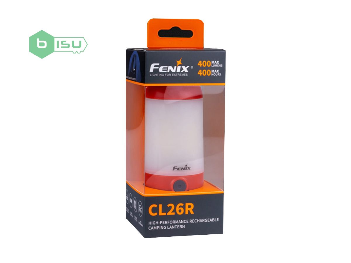 Đèn pin cắm trại FENIX CL26R (400 Lumens) Nhiều màu