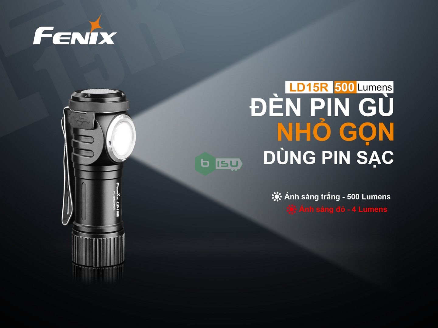 Đèn pin FENIX LD15R (500 Lumens)