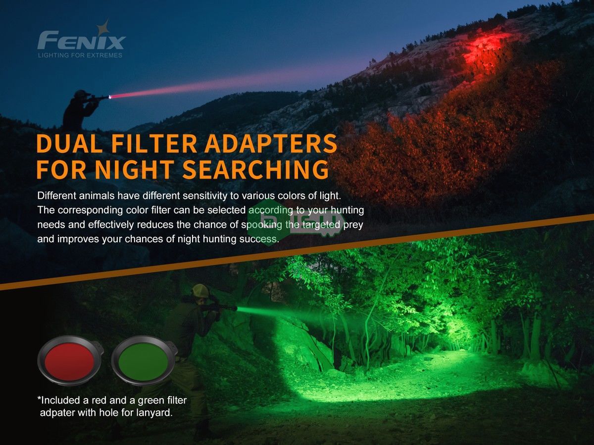 Đèn pin FENIX HT18 Hunting (1500 Lumens)