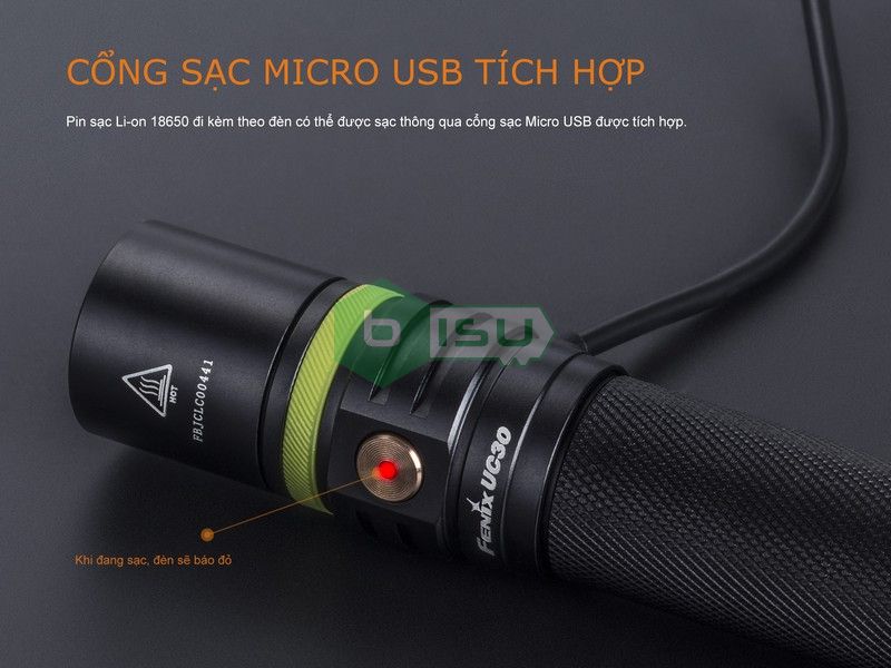 Đèn pin FENIX UC30 Version 2017 (1000 Lumens)