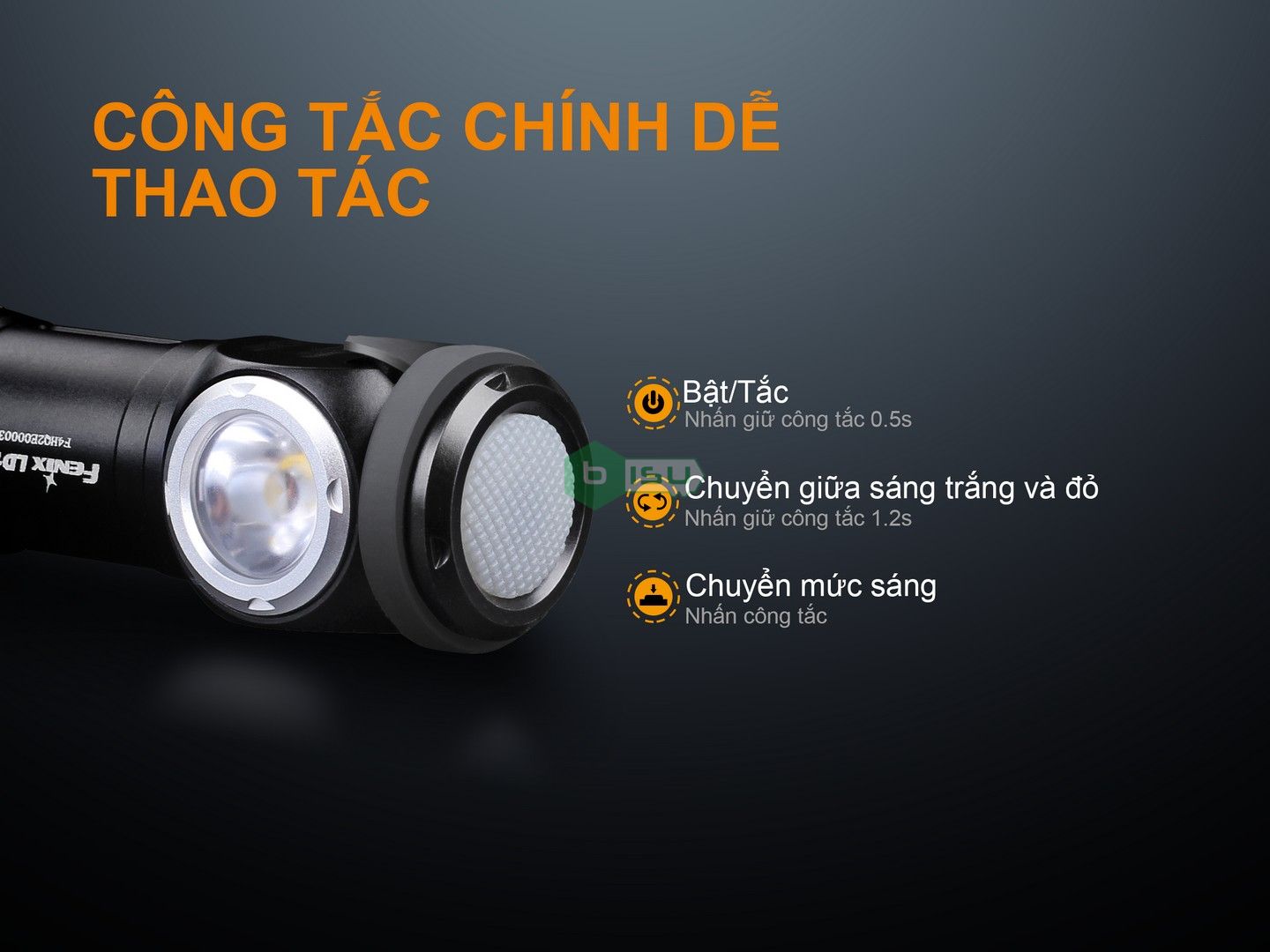 Đèn pin FENIX LD15R (500 Lumens)