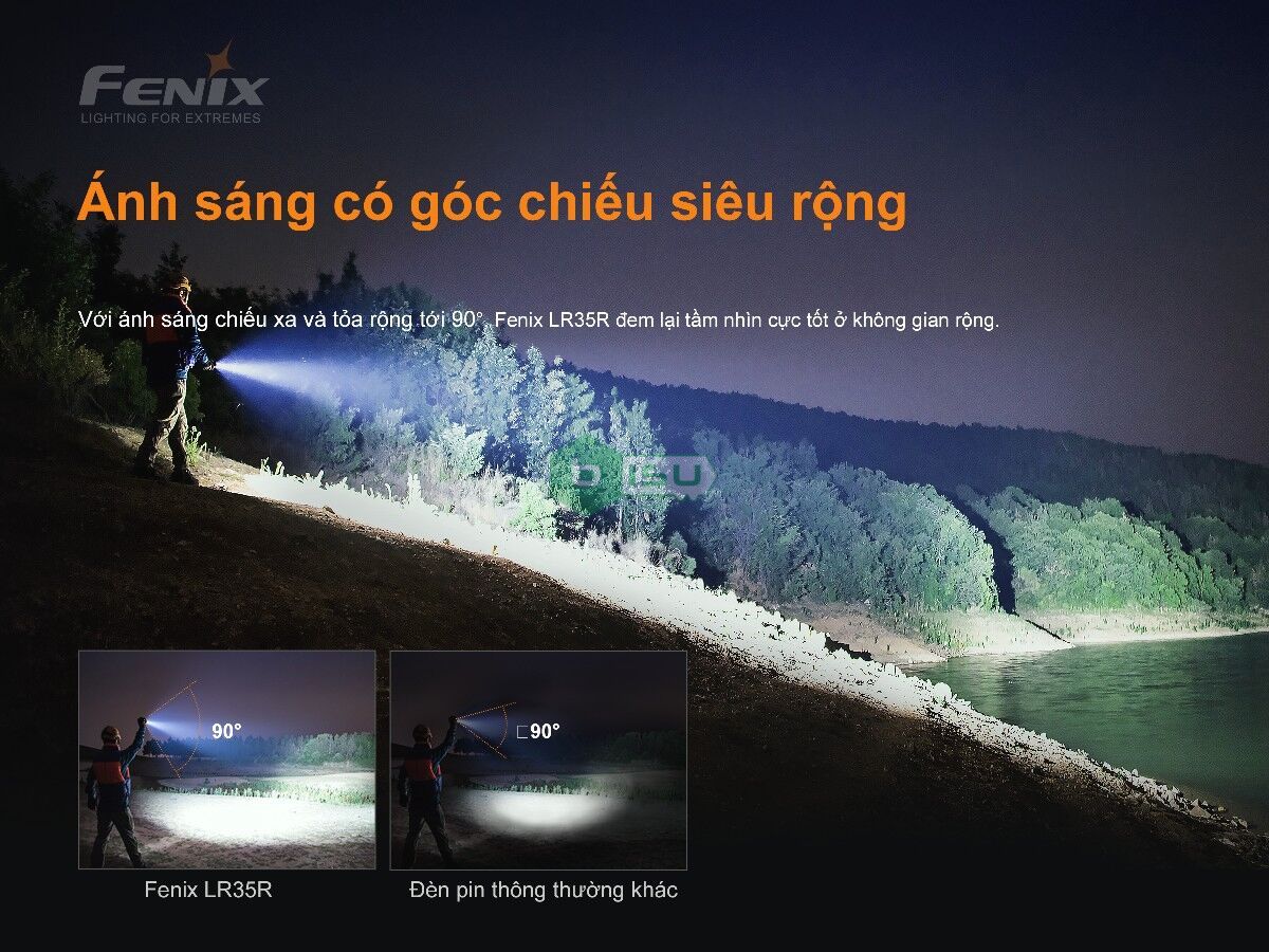 Đèn pin FENIX LR35R SST40 (10000 Lumens)