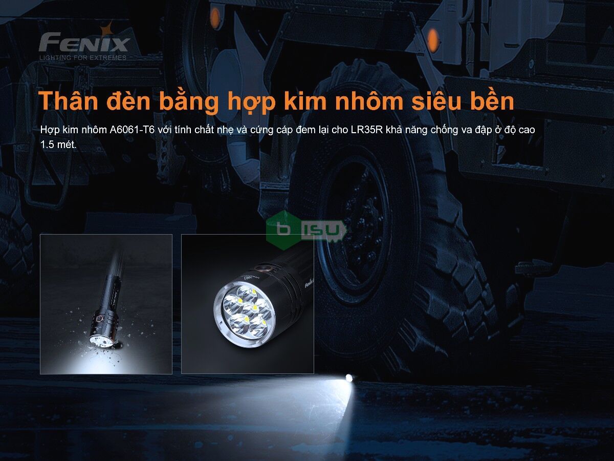 Đèn pin FENIX LR35R SST40 (10000 Lumens)