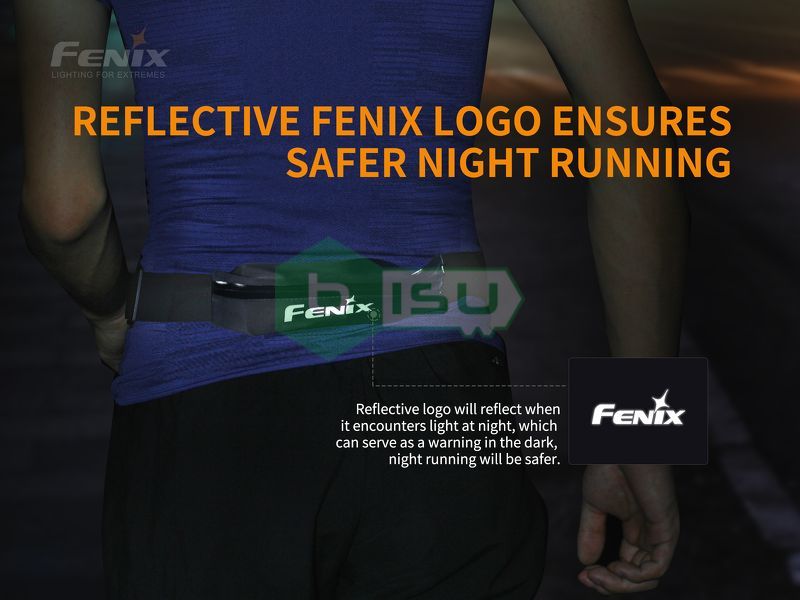 Phụ kiện Fenix - AFB-10 - Túi đeo bụng Sports Fanny Pack (Màu Ghi xám - Grey)