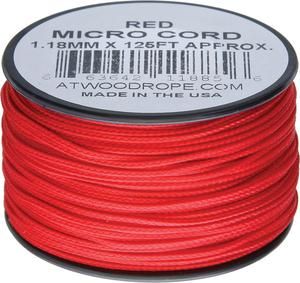 Atwood Rope - Dây Micro cord cuộn 38m màu Đỏ