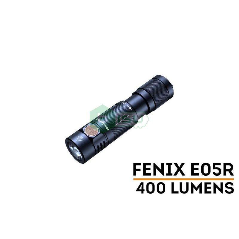 Đèn pin Fenix - E05R (đen) - 400 Lumens