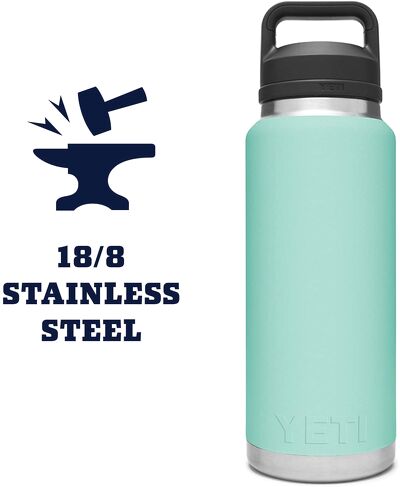 Bình giữ nhiệt Yeti Rambler Chug Cap 36oz | 1.08L (màu Seafoam)