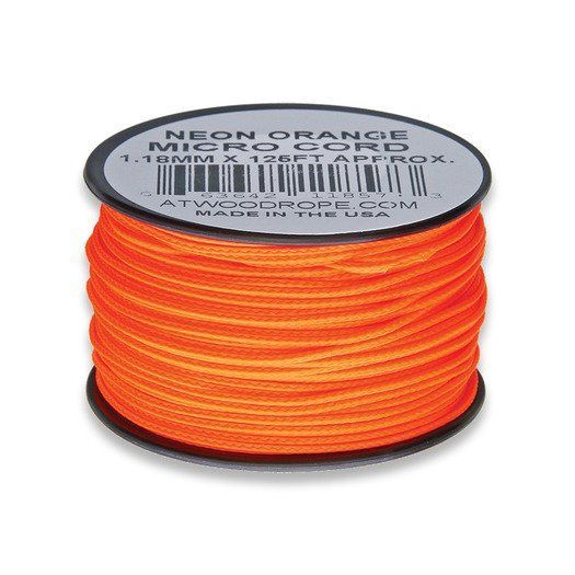 Atwood Rope - Dây Micro cord cuộn 38m màu Neon Orange