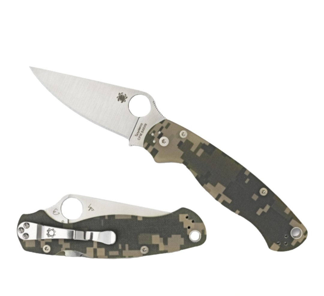 Spyderco - Paramilitary 2 cán camo thép S45VN