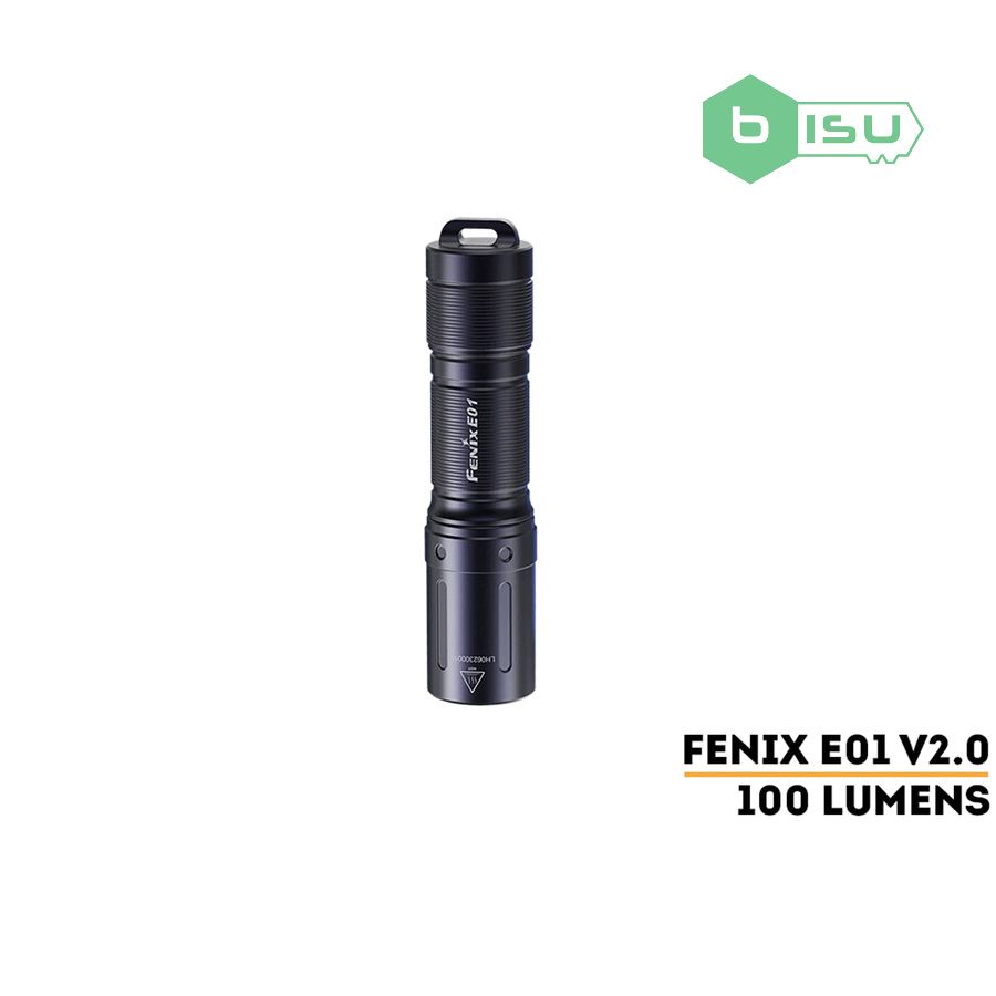 Đèn pin móc khóa FENIX E01 V2.0 (đen) (100 Lumens)