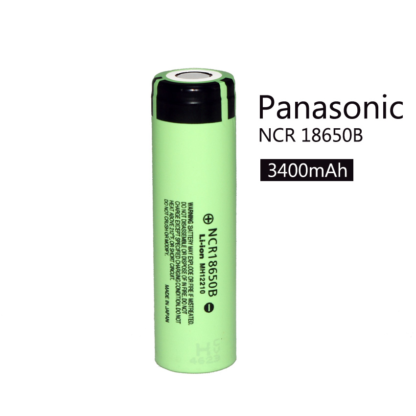 (01 Viên) Pin Sạc 18650 Panasonic - Ncr18650B - 3400Mah (Màu Xanh Lá)