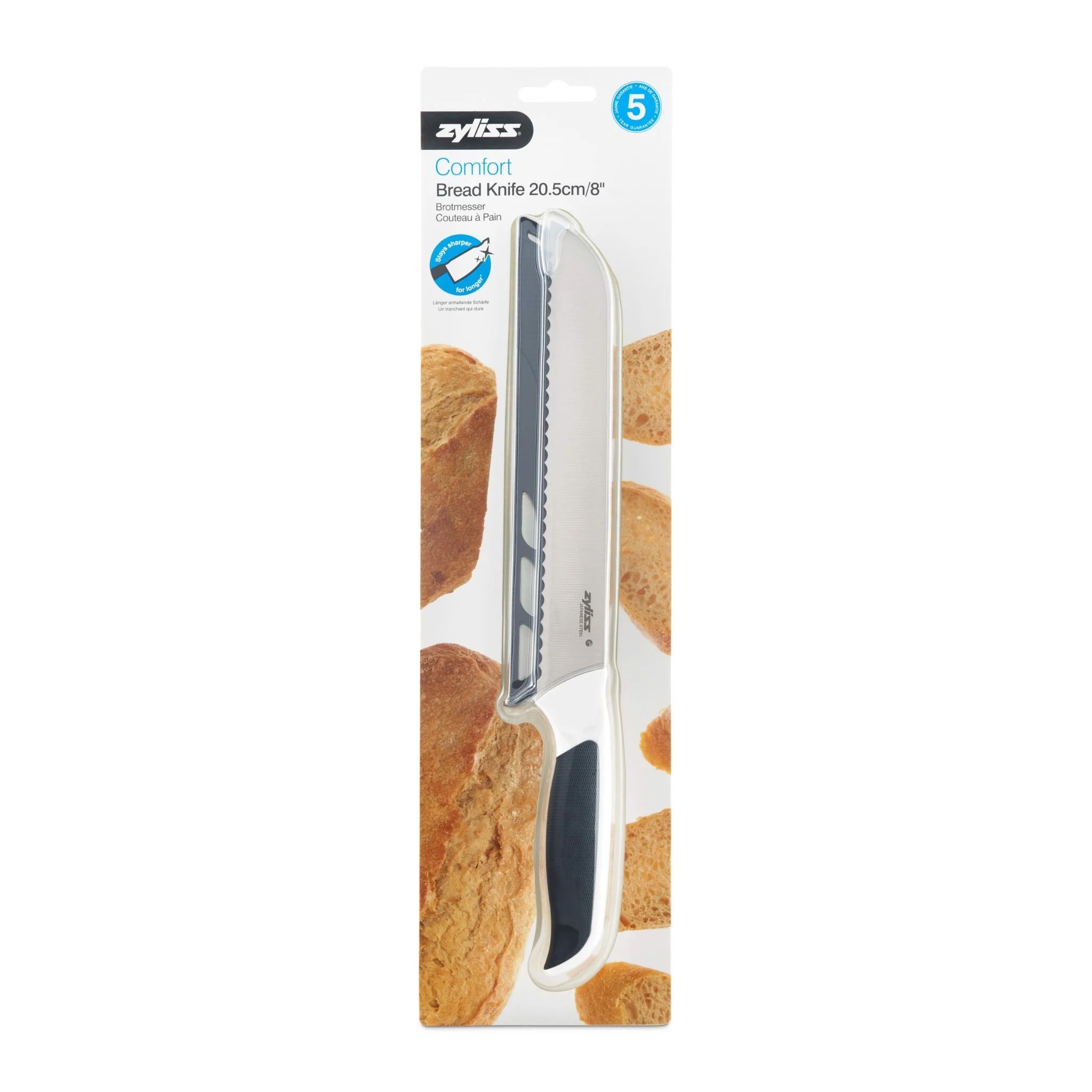 Zyliss - Dao Bếp Cắt Bánh Comfort Bread Knife 20.5cm