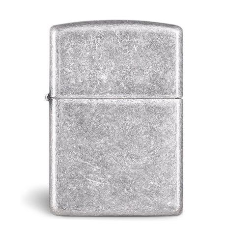 Zippo 28973 - Armor Antique Silver Plate