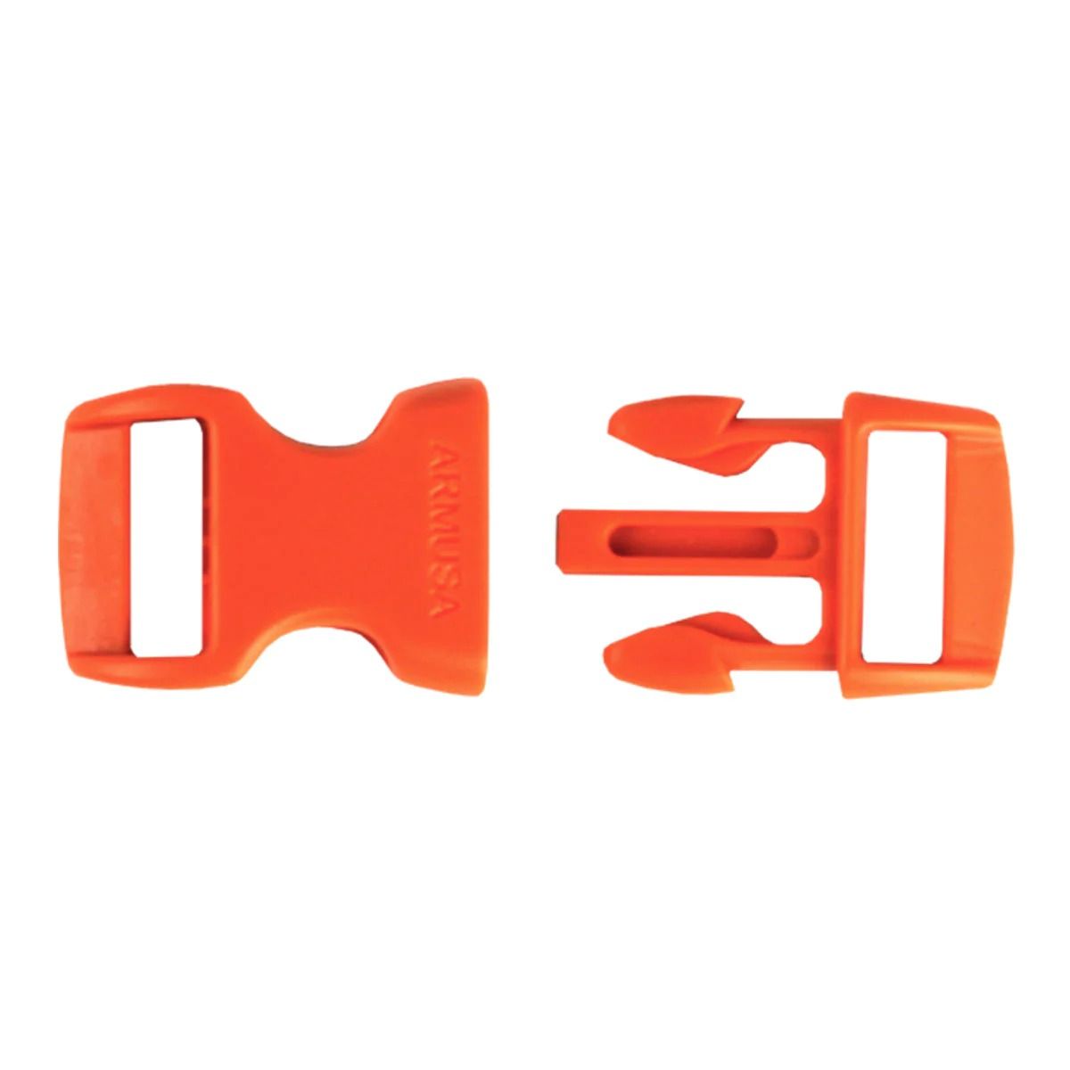 Khóa nhựa Paracord - Hình chữ nhật 2.9cm cho vòng tay (Orange - Màu cam)