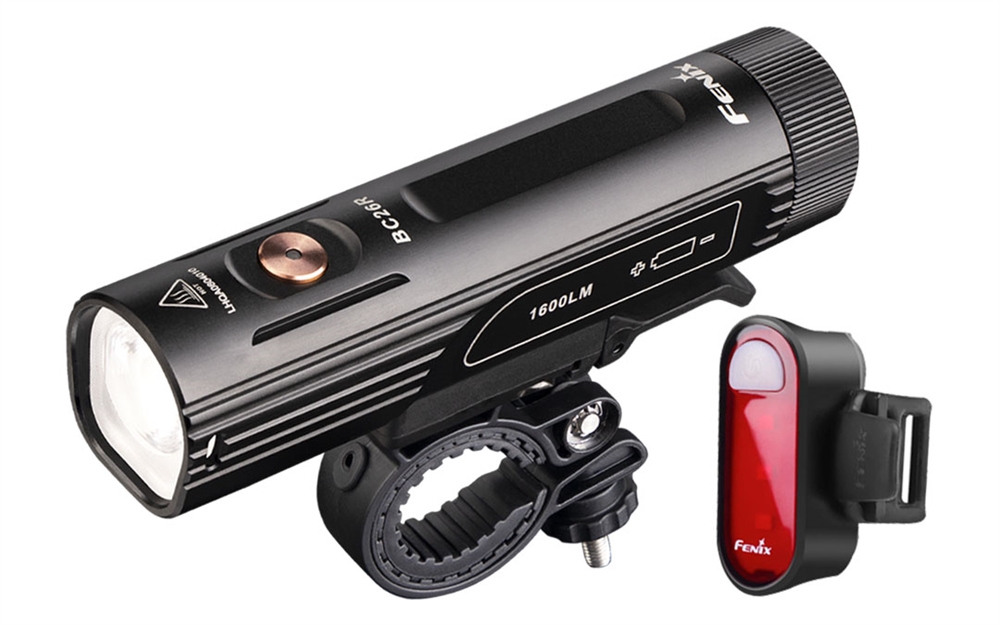 COMBO ĐÈN PIN FENIX - BC26R - 1600 LUMENS + BC05R V2.0 - 15 LUMENS