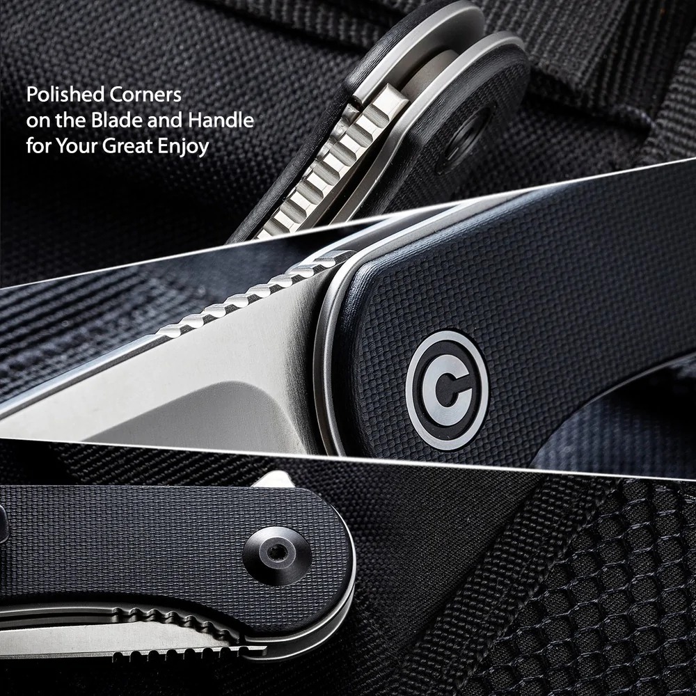 Civivi Elementum Linerlock Black G10