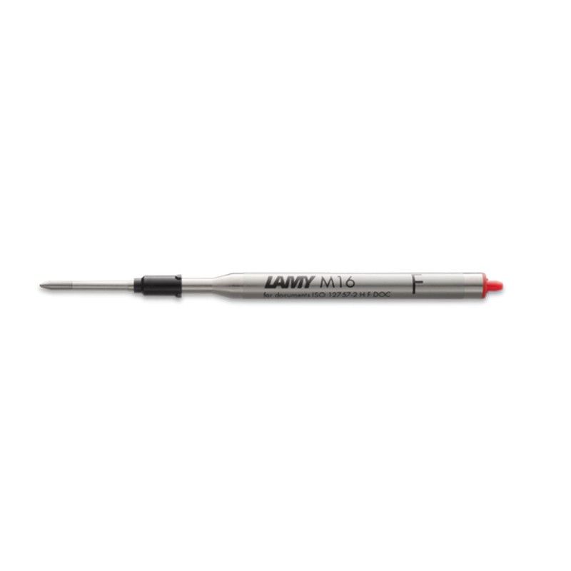 Ruột mực Bi - Lamy M16 Red màu đỏ - size F 0.8mm