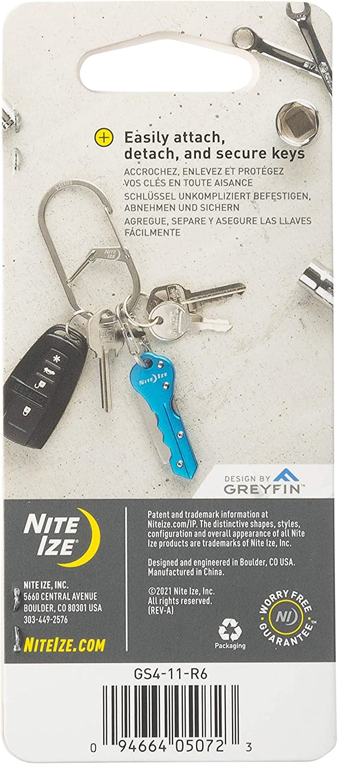 Nite Ize - GS4-11-R6 - G-Series Dual Chamber Carabiner màu trắng #4