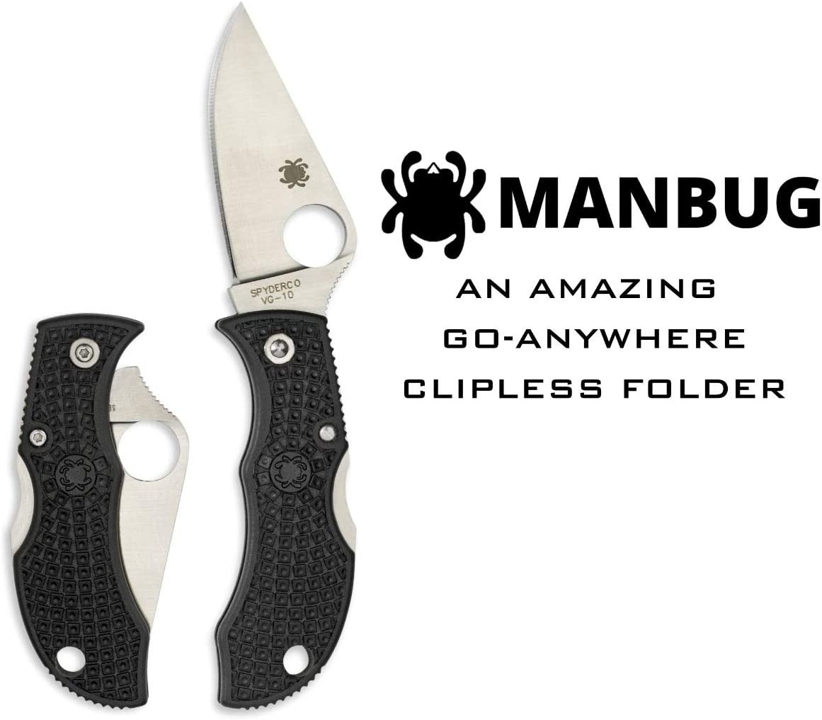 Spyderco Manbug black