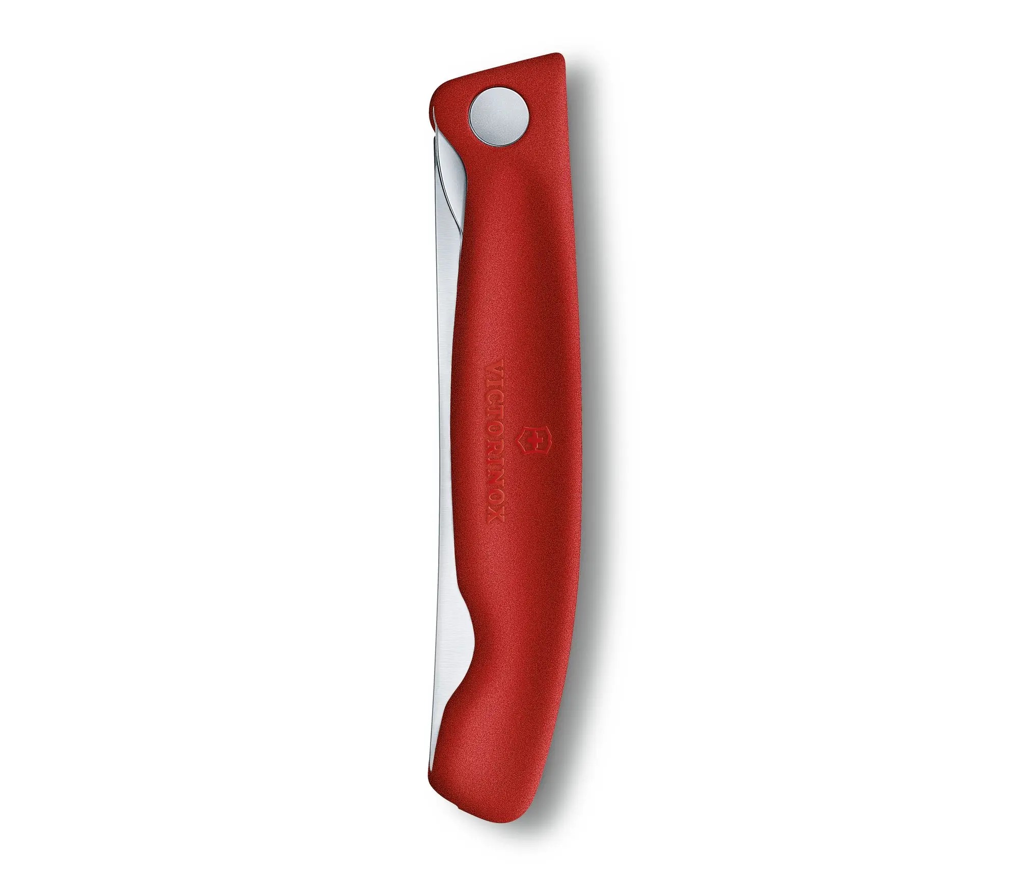 Victorinox - Dao bếp Swiss Classic Foldable Paring Knife màu Đỏ (Lưỡi thẳng, 11cm)