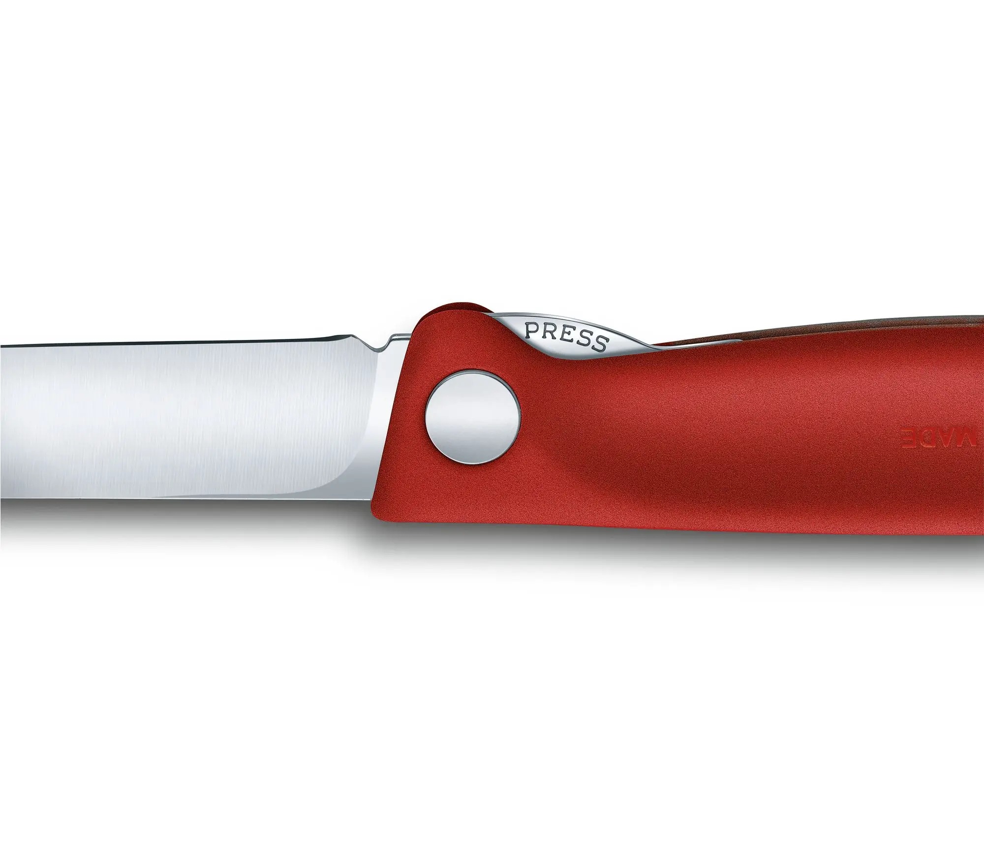 Victorinox - Dao bếp Swiss Classic Foldable Paring Knife màu Đỏ (Lưỡi thẳng, 11cm)