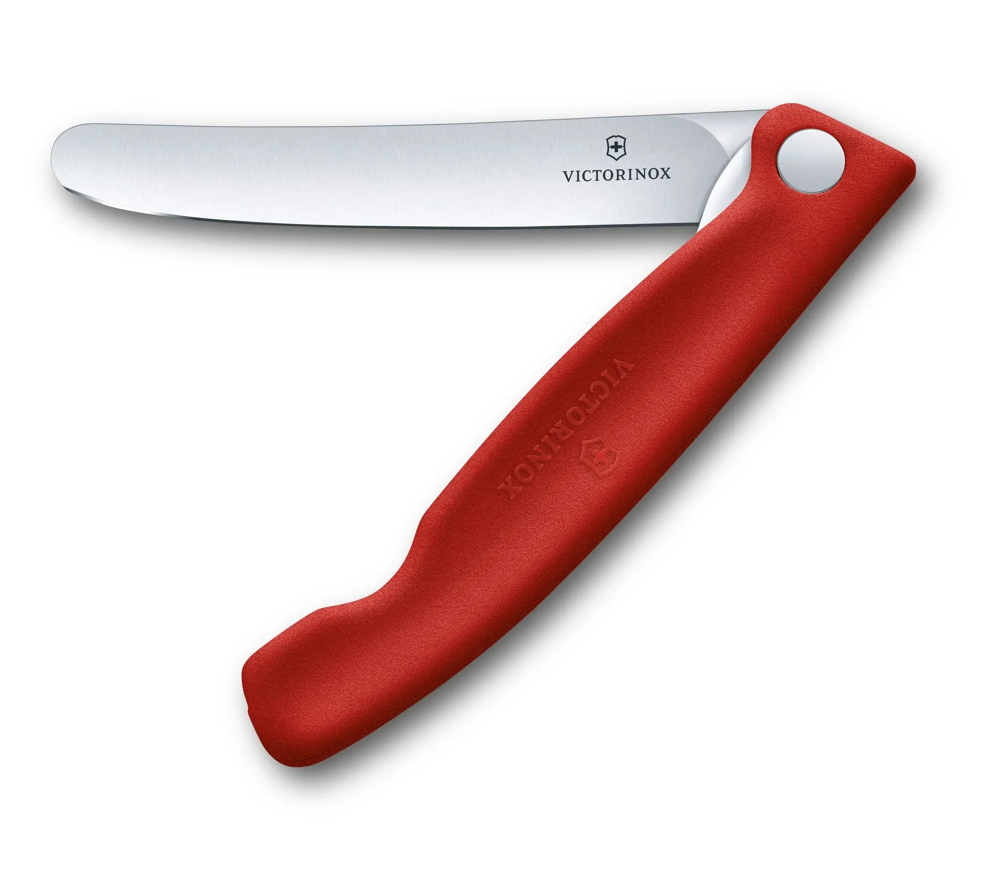 Victorinox - Dao bếp Swiss Classic Foldable Paring Knife màu Đỏ (Lưỡi thẳng, 11cm)