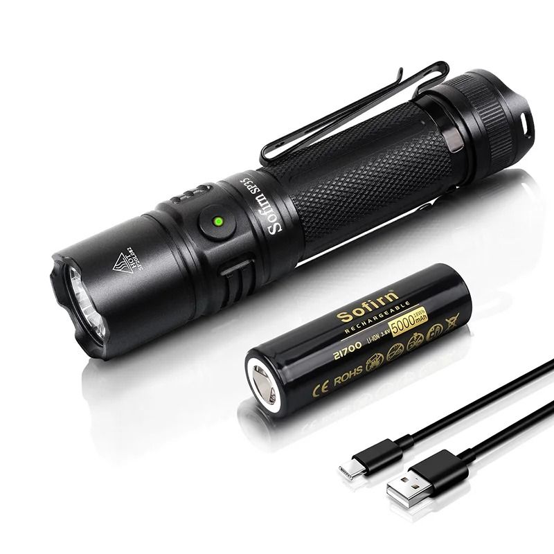 Đèn pin SOFIRN SP35 nhiệt màu 6500k (2000 Lumens)