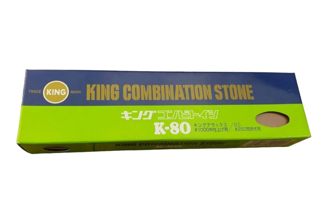 Đá mài King Japan 2 mặt Combination Stone 250/1000 Mã K-80 (205 x 50 x 25)