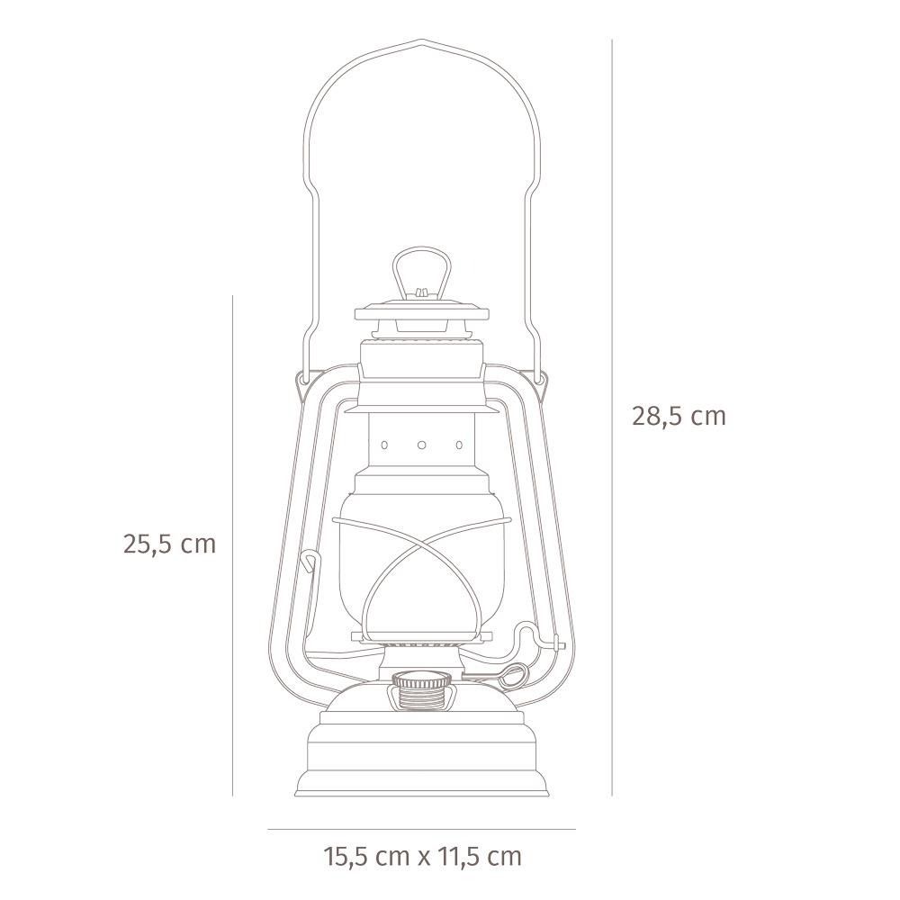 Đèn Bão Đèn Dầu Feuerhand Hurricane Lantern Baby Special 276