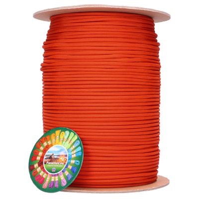 Dây Paracord - Màu Đỏ Cam Solar Orange (SO.550)