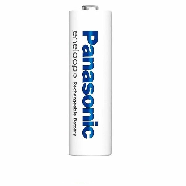 (01 viên) Pin sạc Eneloop Panasonic AA màu trắng (Phiên bản nội địa Nhật Bản - Min 1900 mAh - 2100 lần sạc - Điện áp 1,2v - 1,5v)