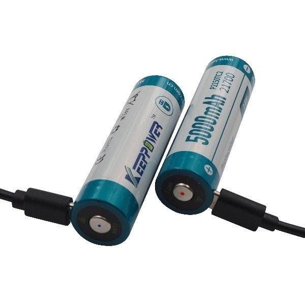 (01 viên) Pin sạc KeepPower 21700 - 5000 mAh - 3.6V (P2150TC2)