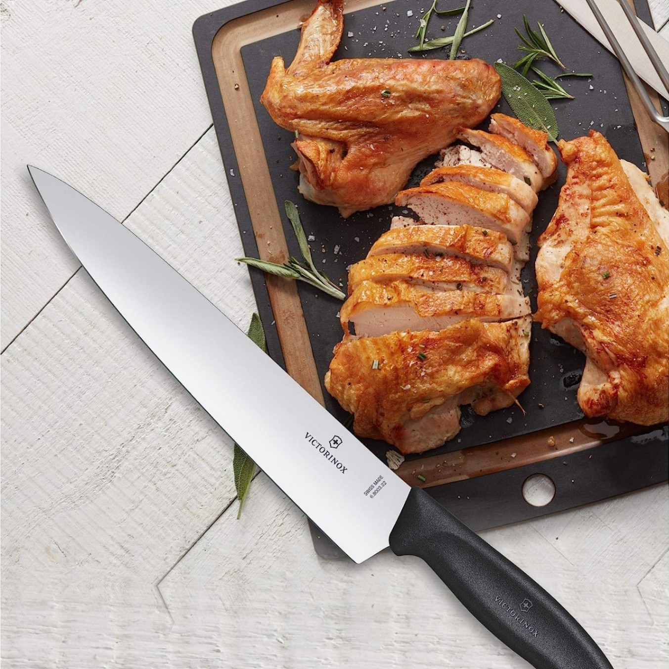 Victorinox - Dao bếp Swiss Classic Carving Knife (Professional Fibrox handle, 22cm)