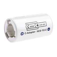 Adapter Eneloop Trung C (Dùng 01 Pin Tiểu Aa Chuyển Thành Pin C)