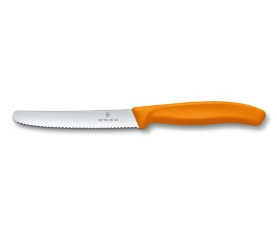 Dao Bếp Victorinox 6.7836.L119 Lưỡi răng cưa 11cm màu Cam