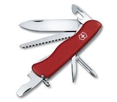 DỤNG CỤ ĐA NĂNG VICTORINOX - 111MM - TRAILMASTER MÀU ĐỎ - LƯỠI PHẲNG