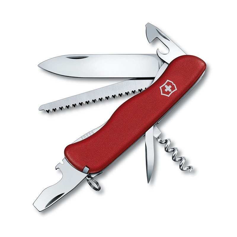 Dụng Cụ Đa Năng Victorinox - 111mm - Forester Red (Vỏ Đỏ Truyền Thống)