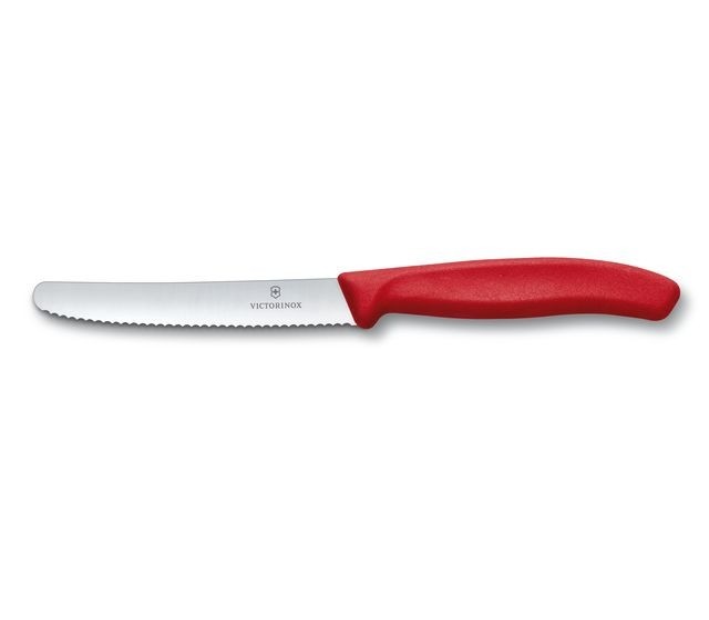 Dao Bếp Victorinox 6.7831 Lưỡi răng cưa 11cm màu Đỏ