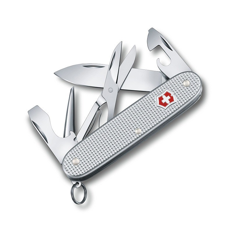 Dụng Cụ Đa Năng Victorinox - Pioneer X Alox Silver (Vỏ Nhôm - Có Kéo)