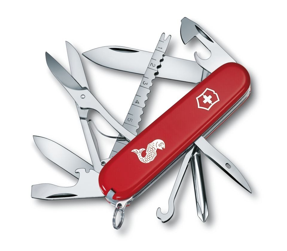 Dụng Cụ Đa Năng Victorinox - 91mm - Fisherman Red (Đỏ Truyền Thống)